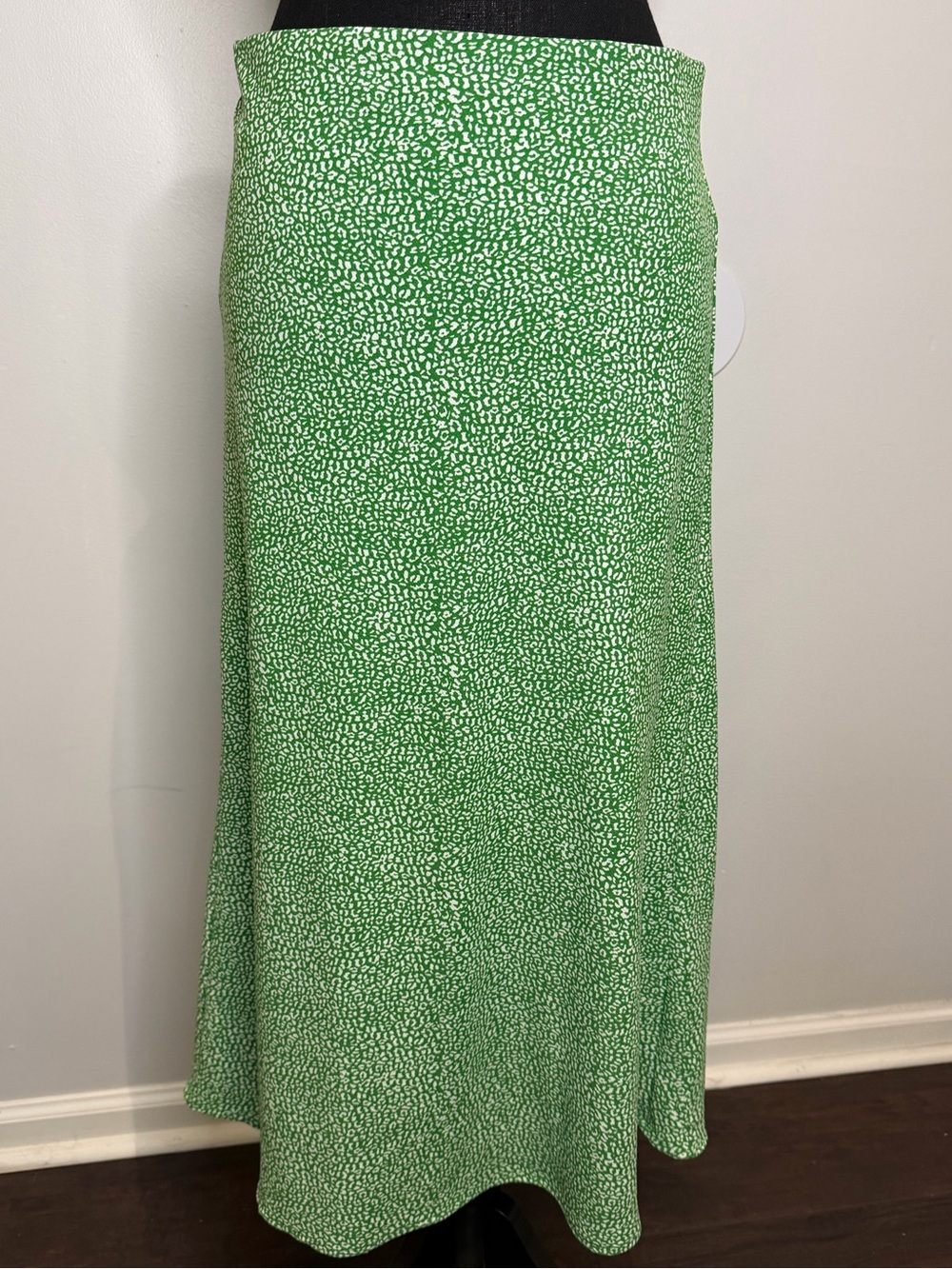Rachel Zoe Green Printed Midi Skirt - Size 6